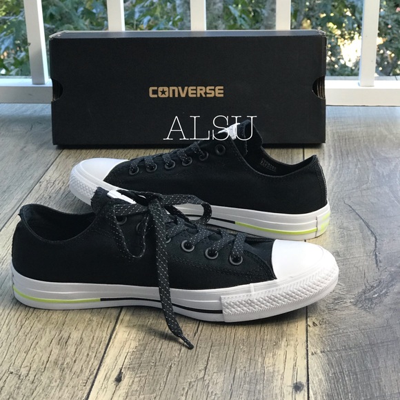 NWT Converse Ctas OX Black White W AUTHENTIC - Picture 5 of 7